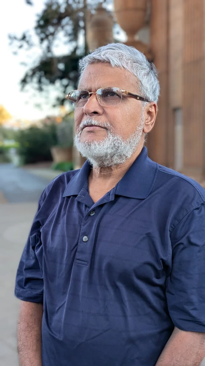 B. Jayaram, Indian artist, photographed in 2026